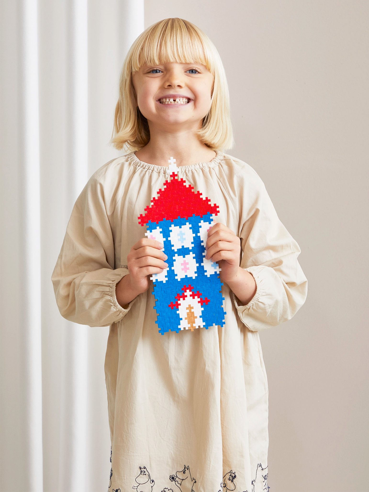 Moominhouse with Moomin Family - Puzzle by Number - 275 pcs